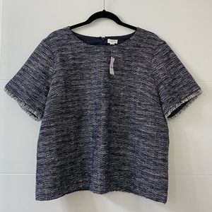 J. Crew Patterned Blouse